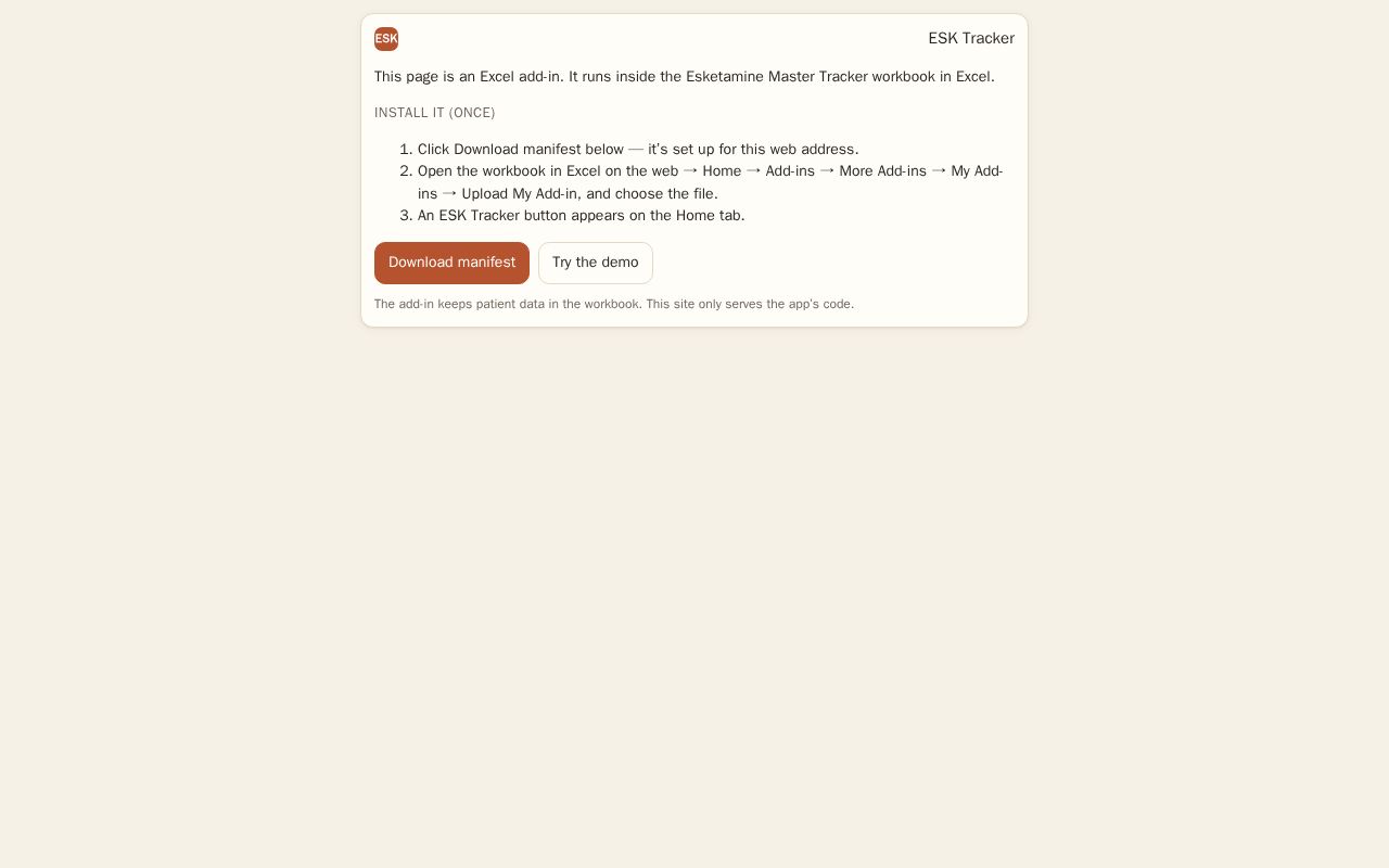 Preview of Esk Tracker