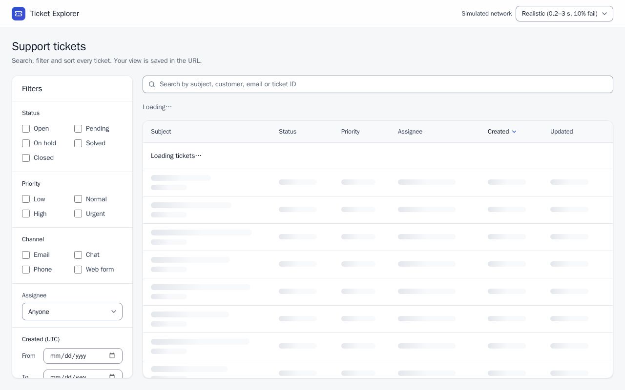 Preview of Data Explorer