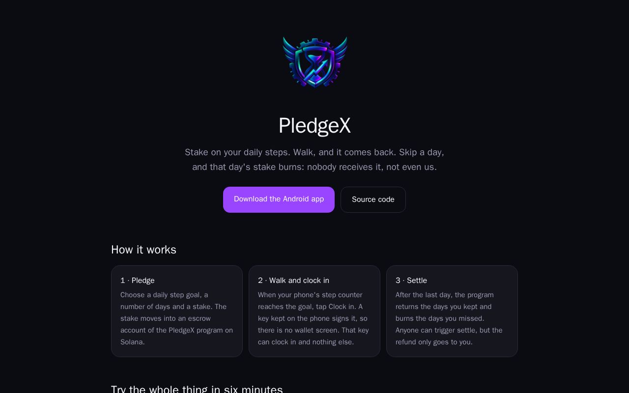 Preview of PledgeX
