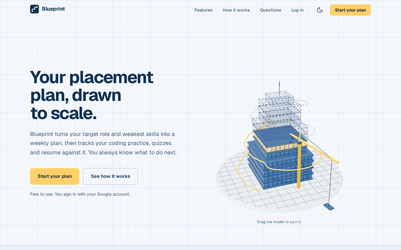 Preview of Blueprint Host