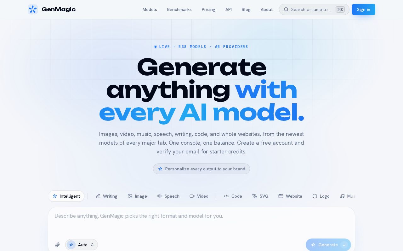 Preview of Genmagic Dify Plugin