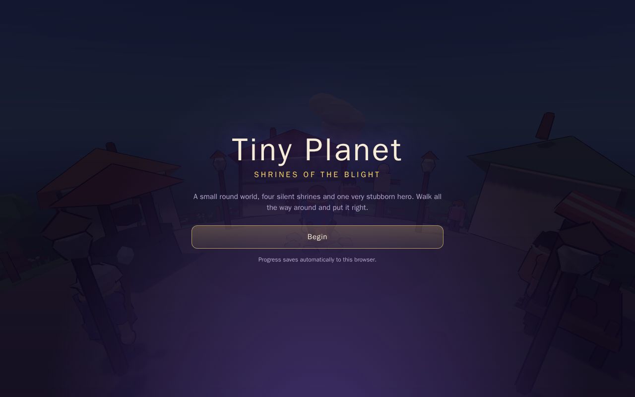 Preview of Tiny Planet Action RPG