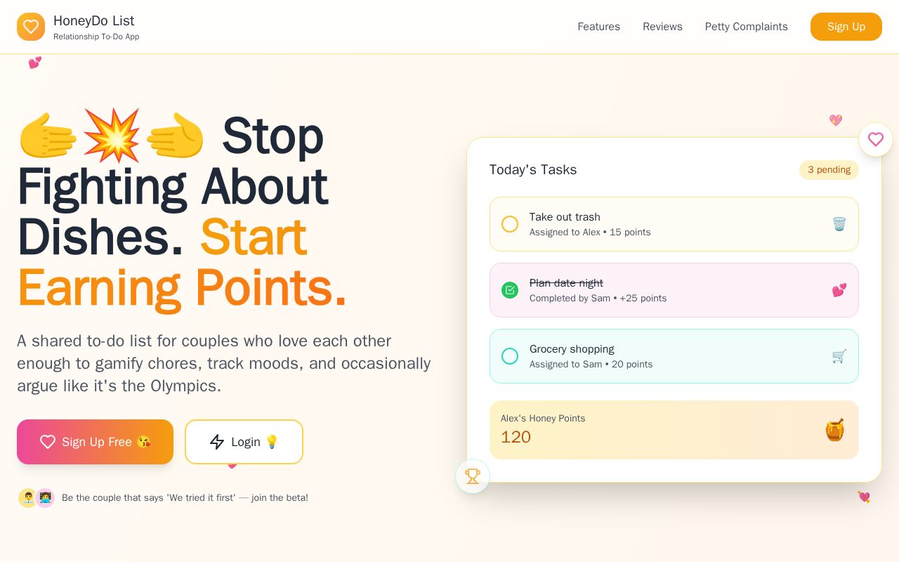 Preview of HoneyDo List