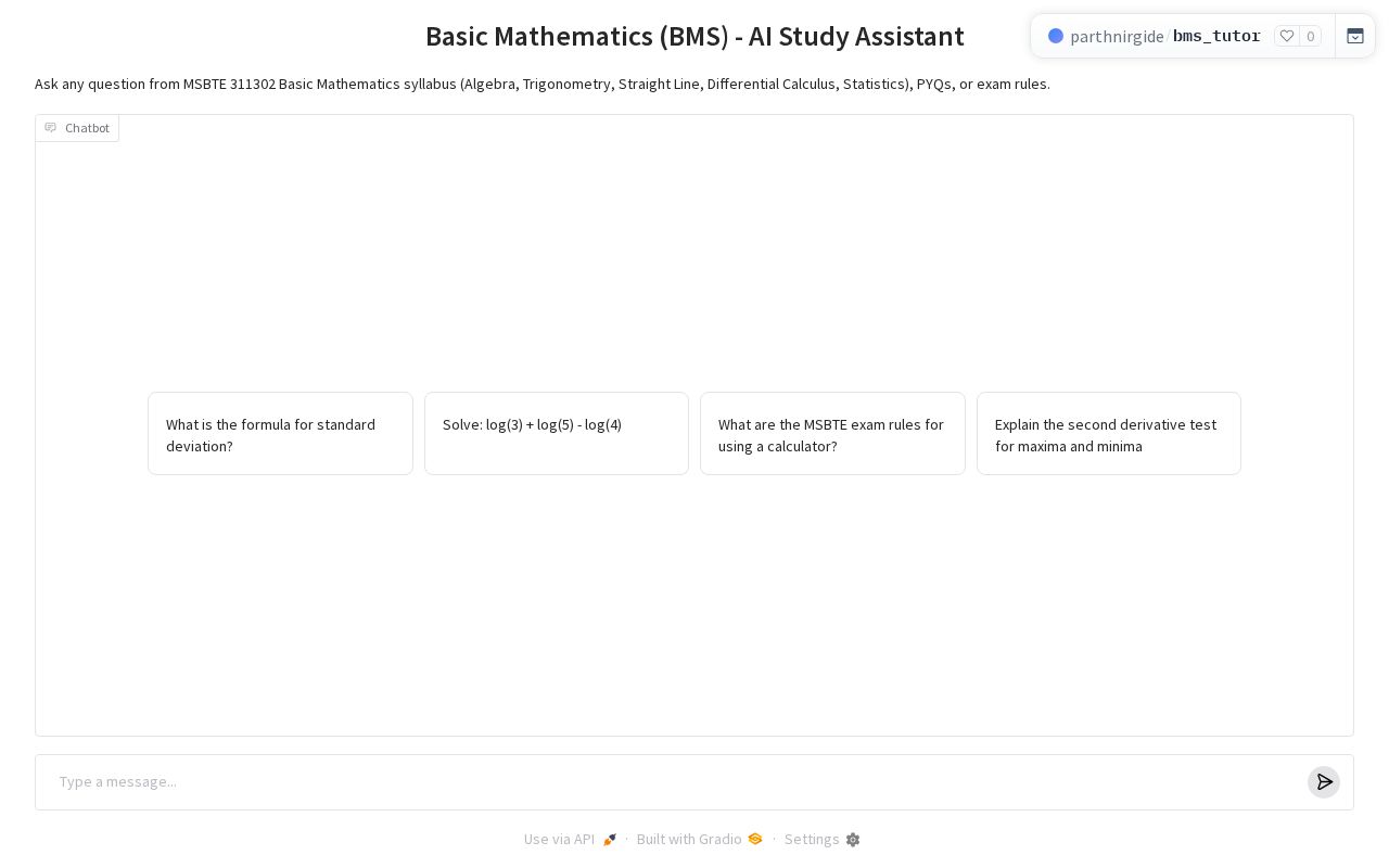 Preview of Bms Tutor