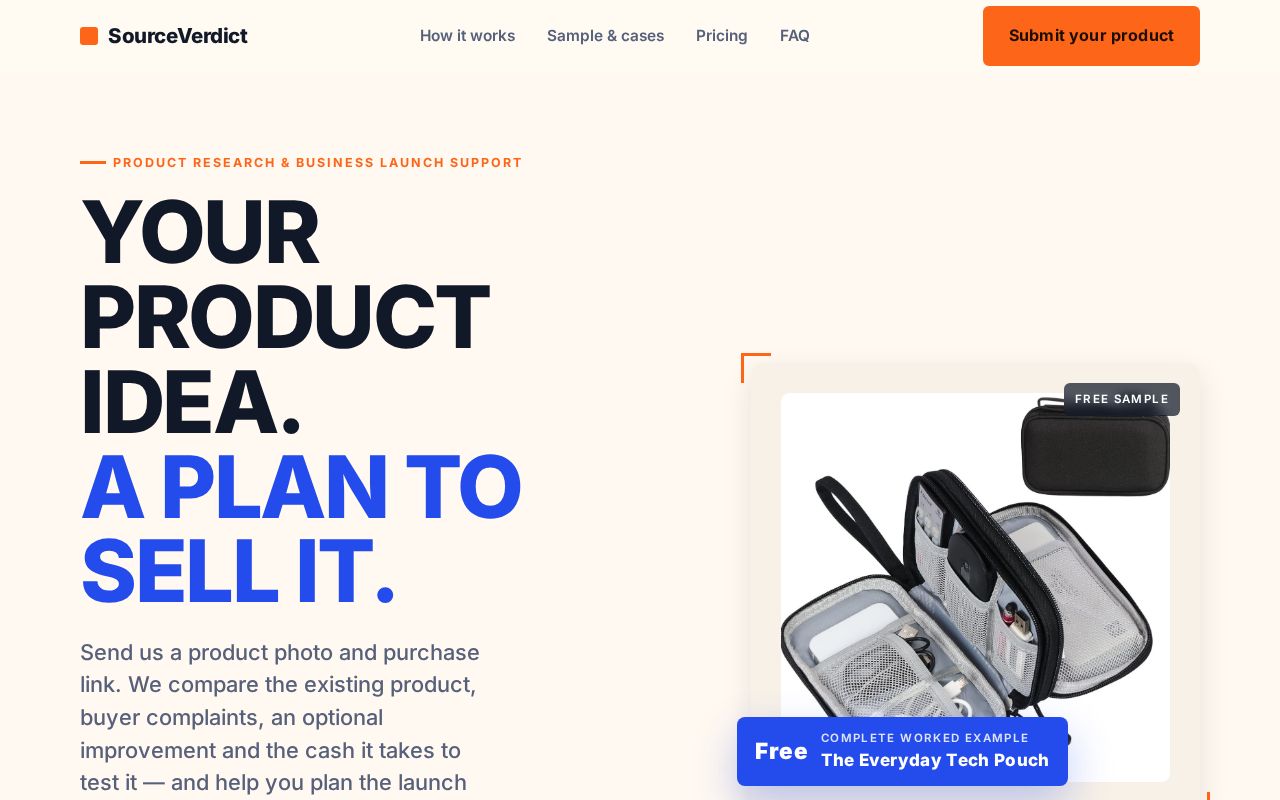 Preview of Sourceverdict Site Live