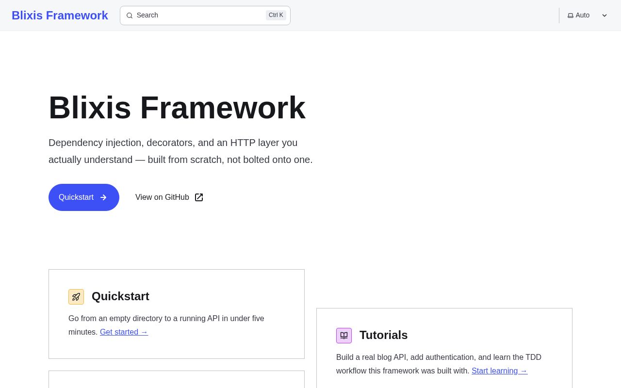 Preview of Framework