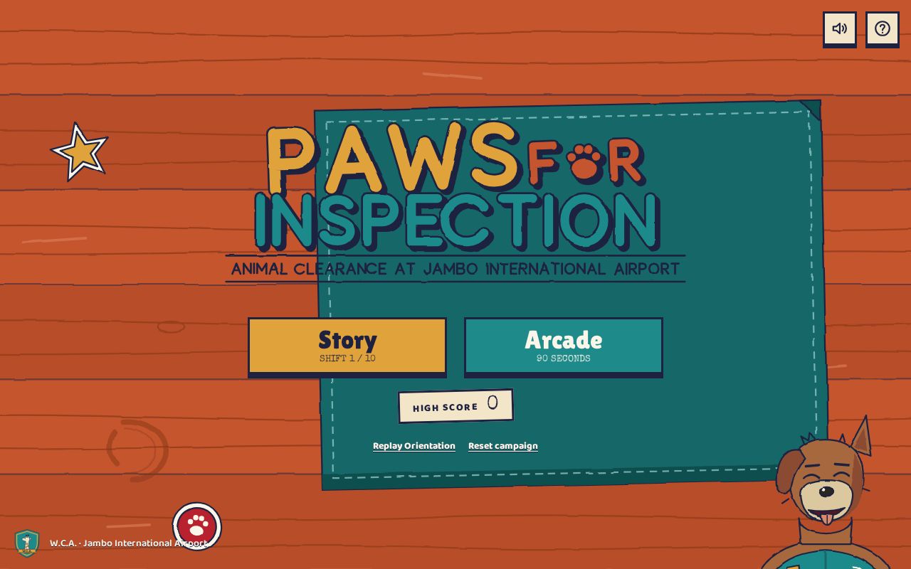 Preview of Paws for Inspection