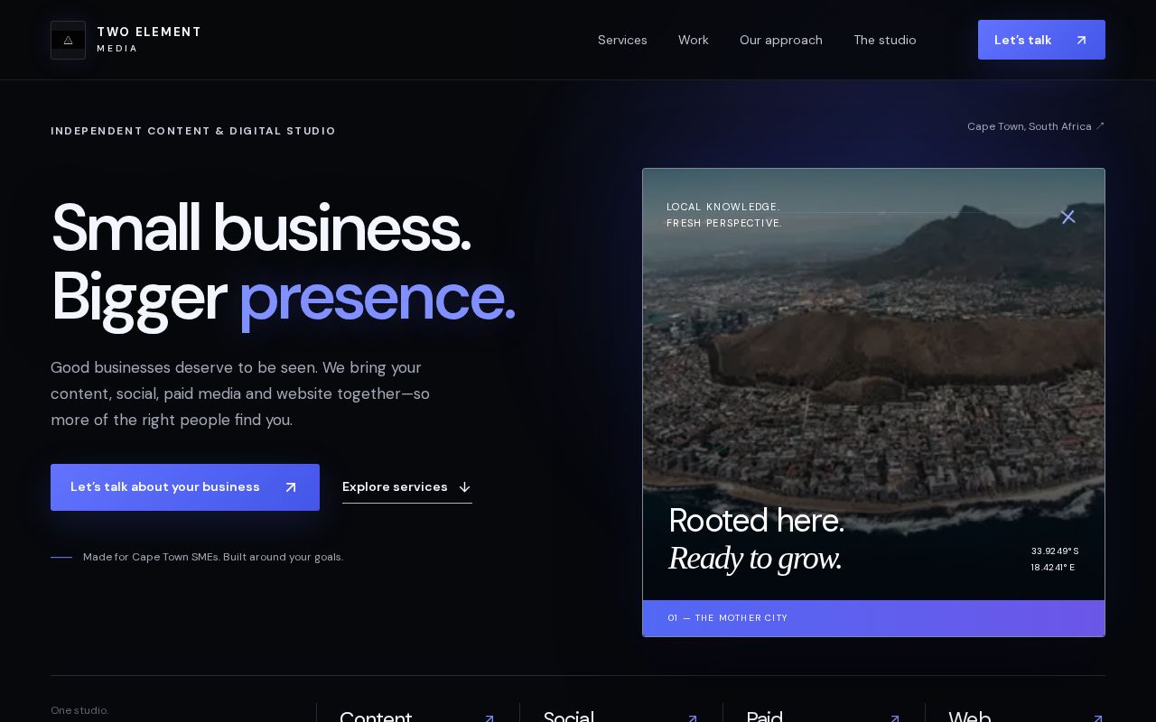 Preview of Two Element Media