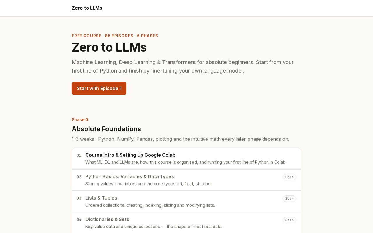 Preview of Ml Course