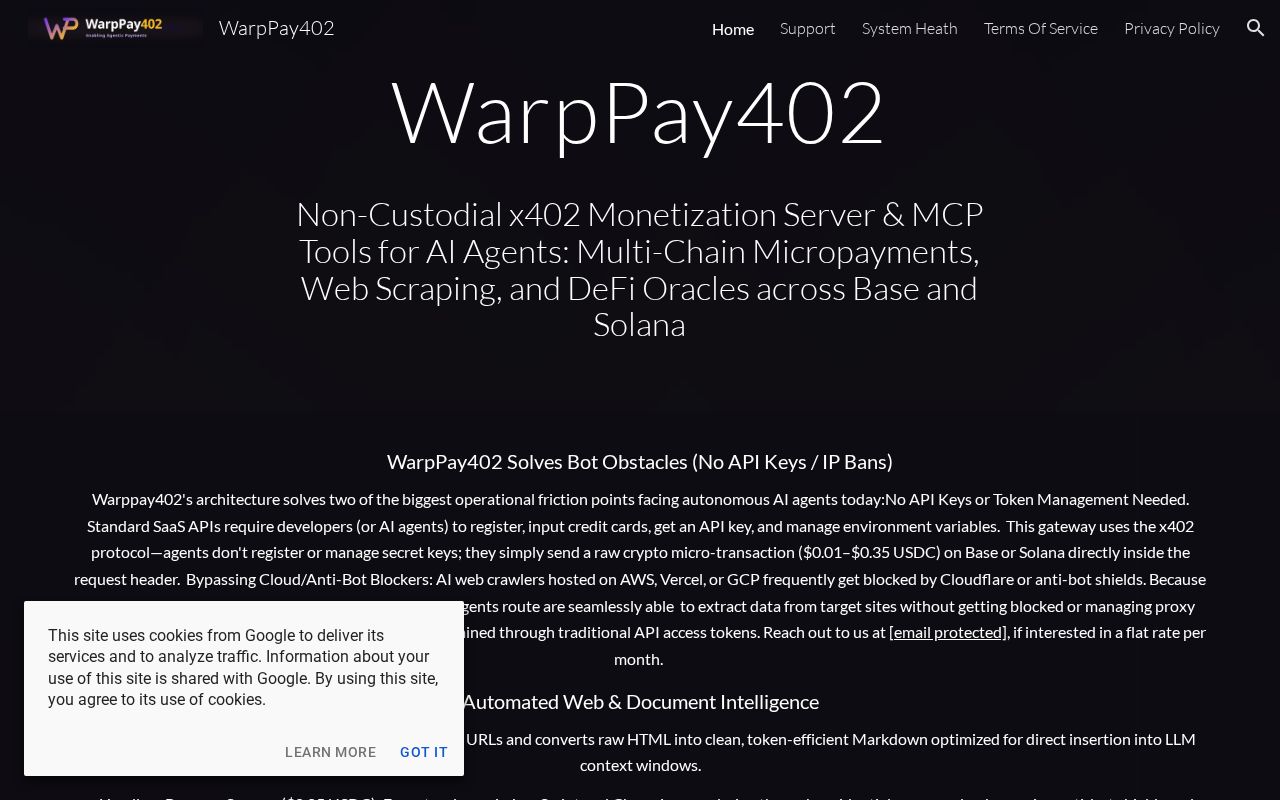 Preview of Warppay402 Com