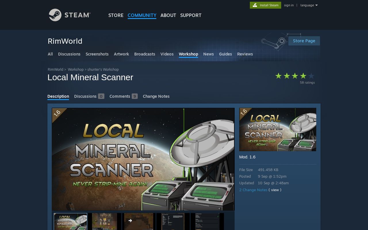 Preview of LocalMineralScanner