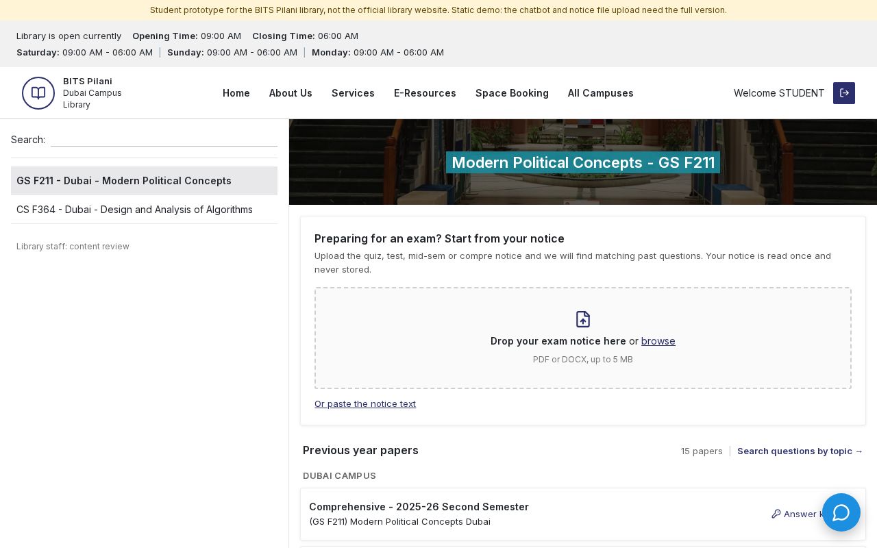 Preview of AI Library Assistant