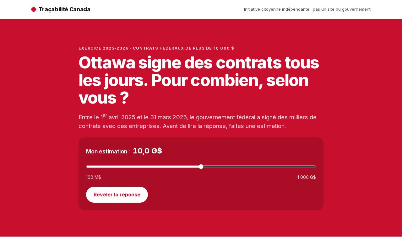 Preview of Tracabilite Canada