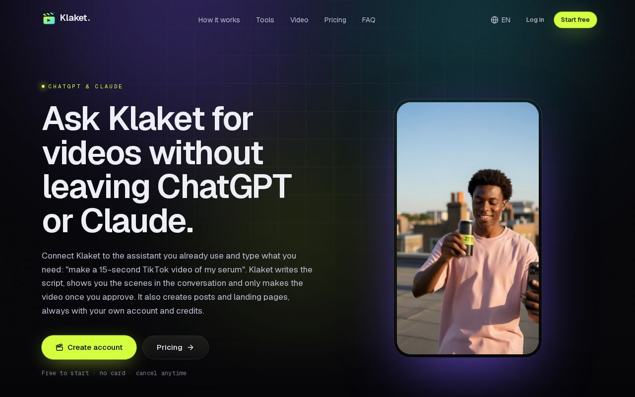 Preview of Klaket Claude