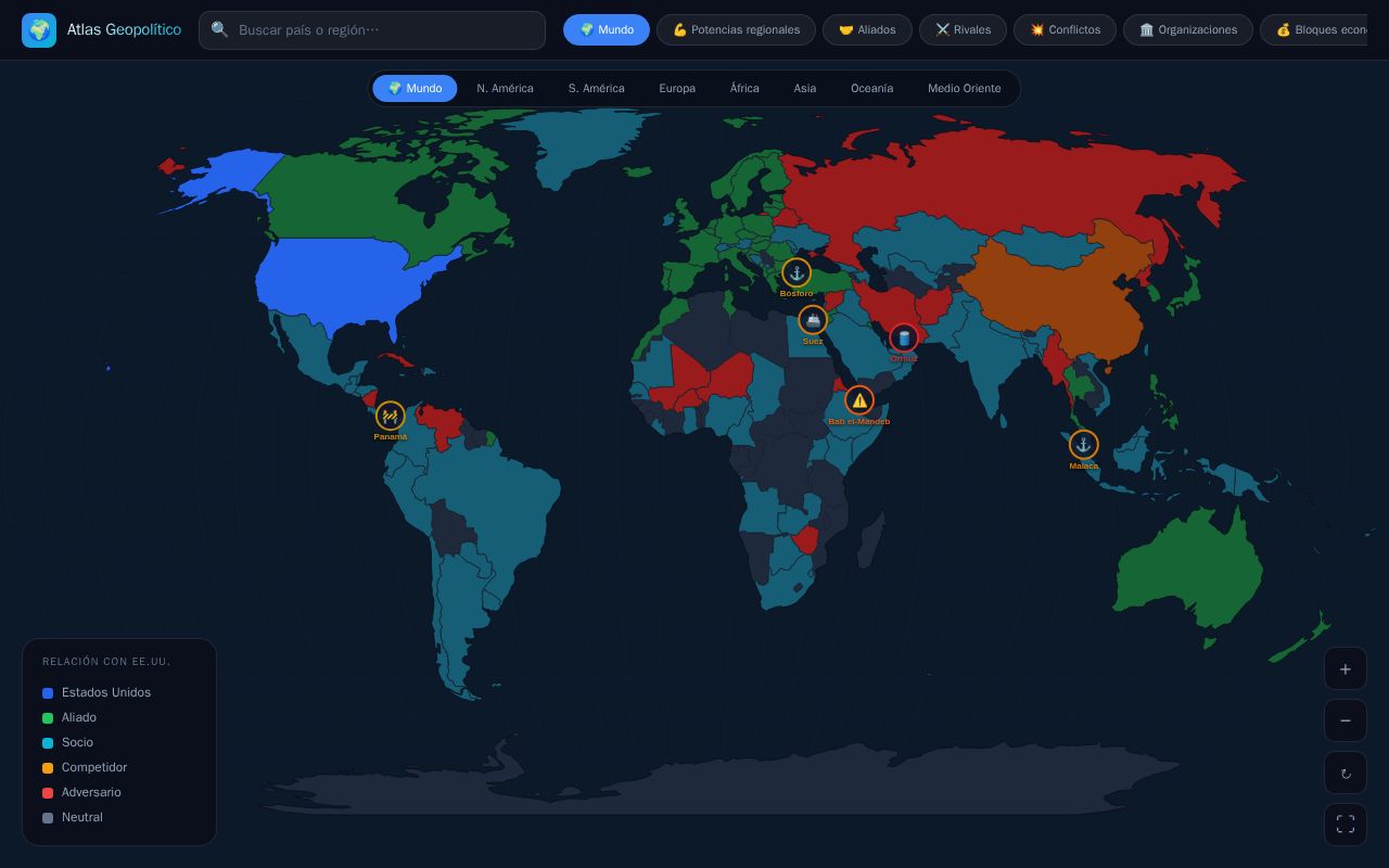 Preview of Mapa Geopolitico Eeuu