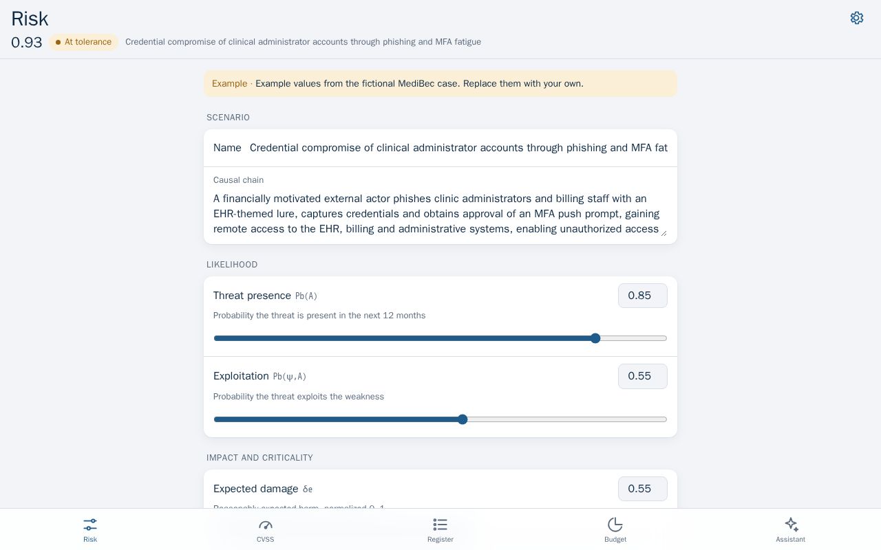 Preview of CyberRiskGuardian IOS