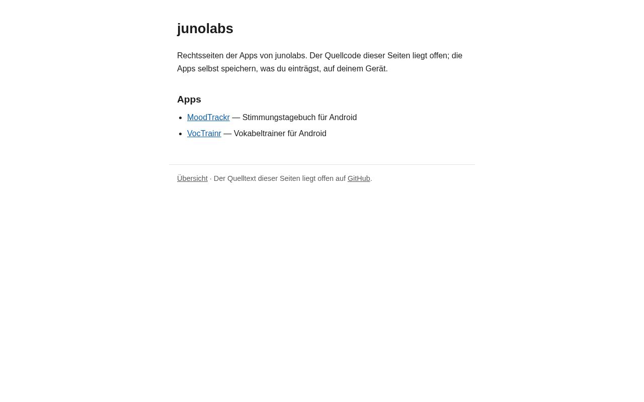 Preview of Junolabs Privacy