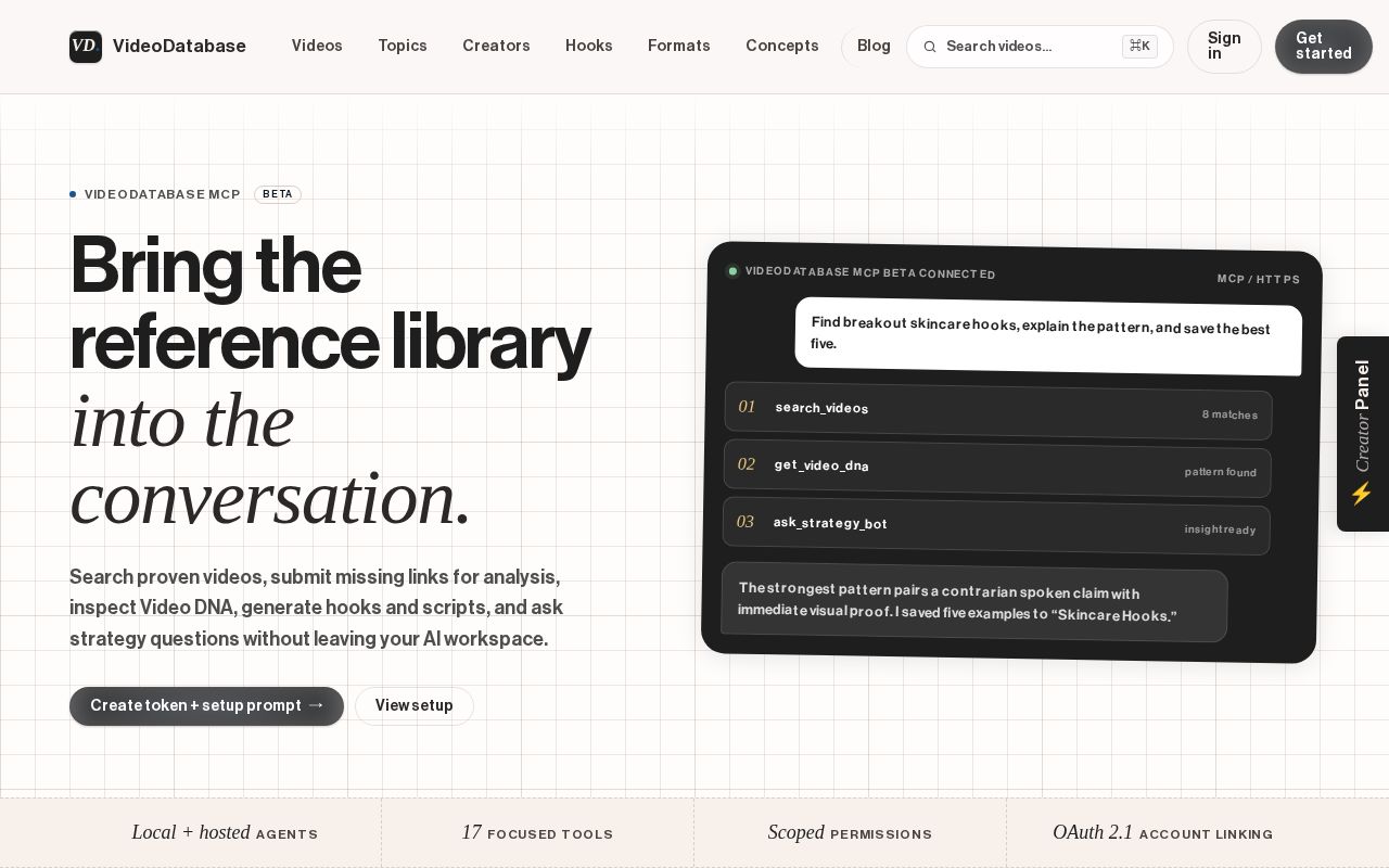 Preview of Videodatabase Plugin