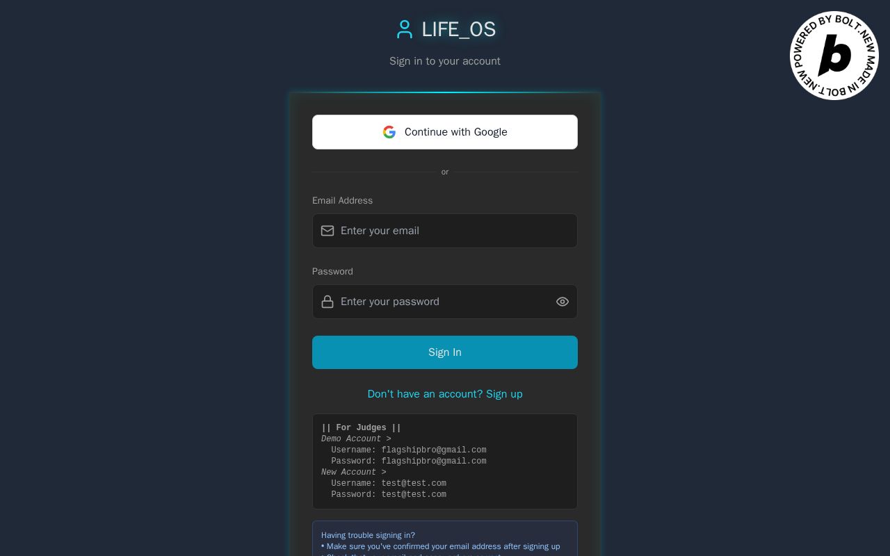 Preview of Life OS