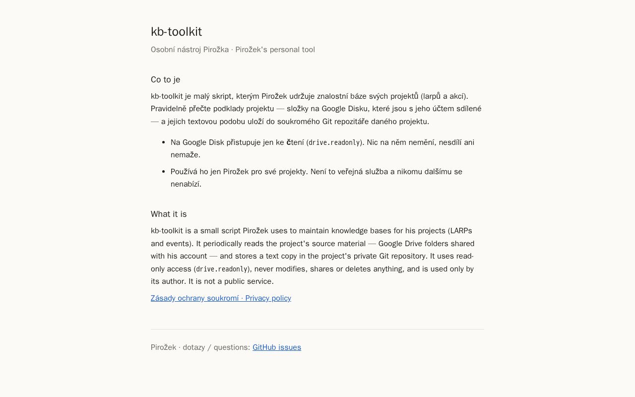 Preview of Kb Toolkit