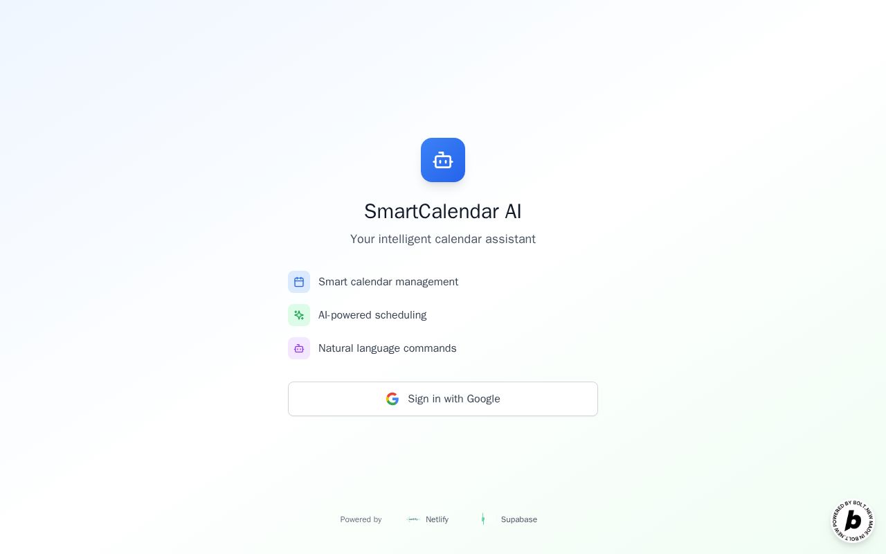 Preview of SmartCalendar