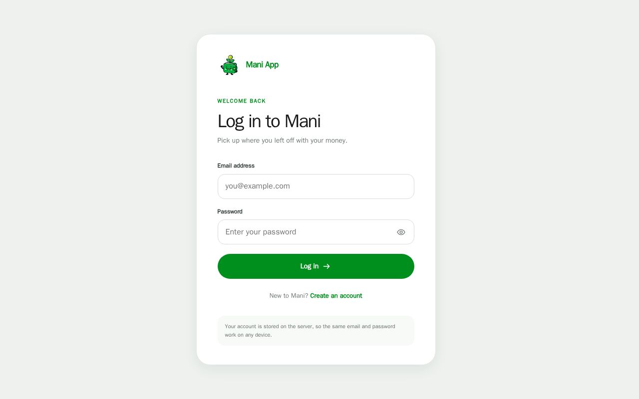 Preview of ManiApp Live