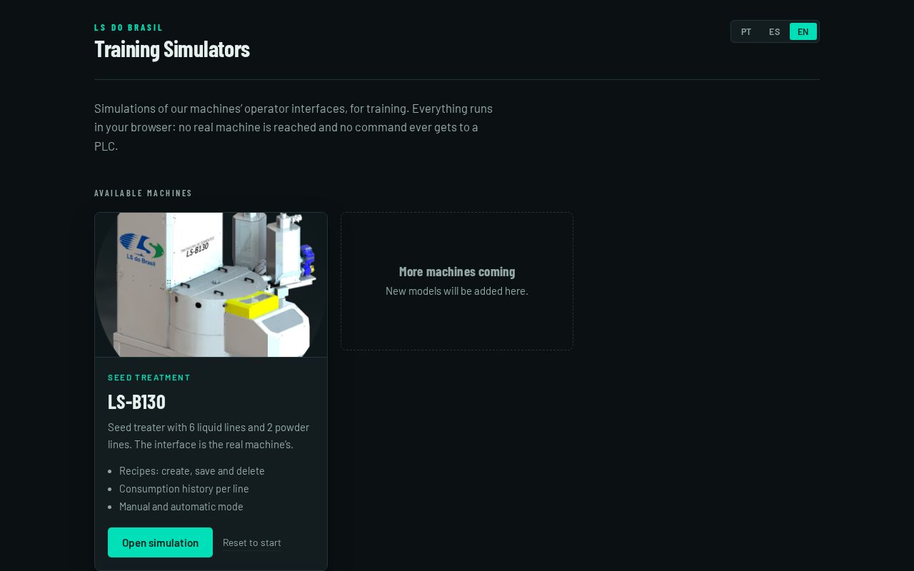 Preview of MachineSimulation