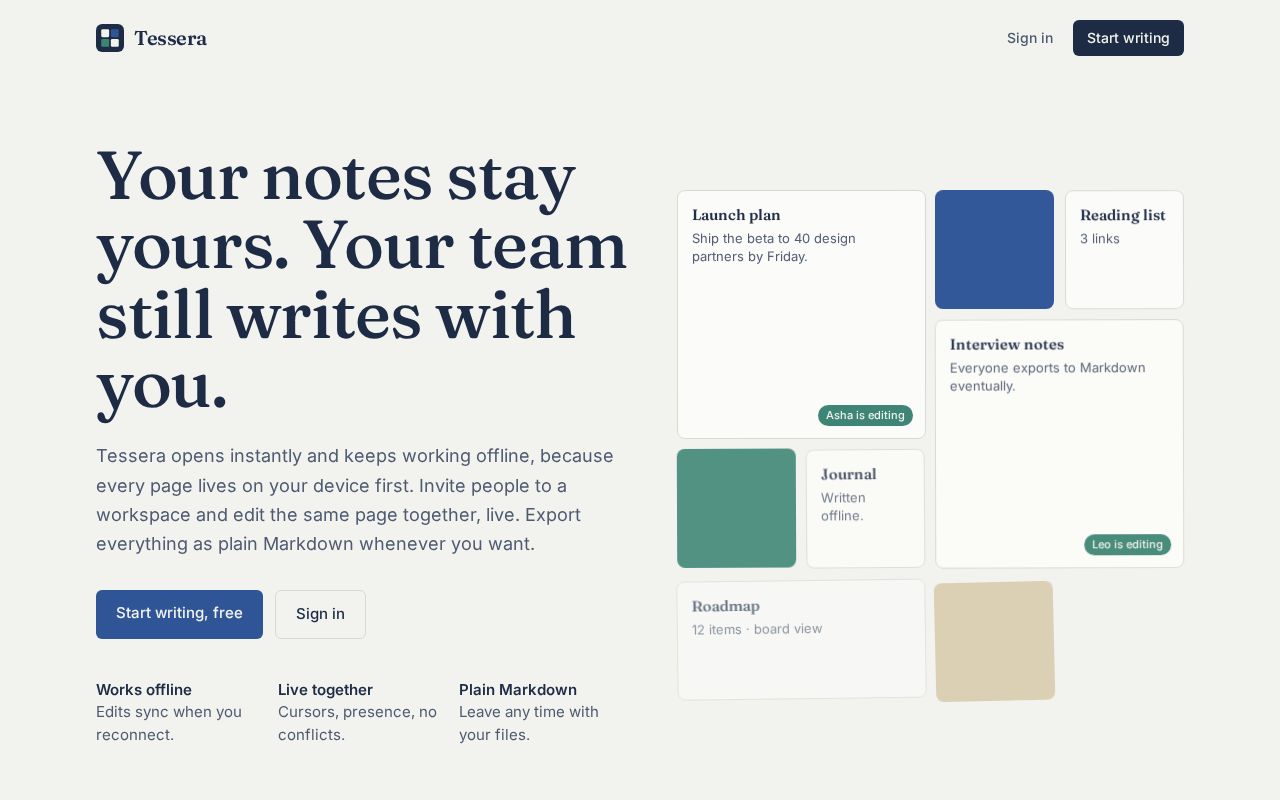 Preview of Tessera
