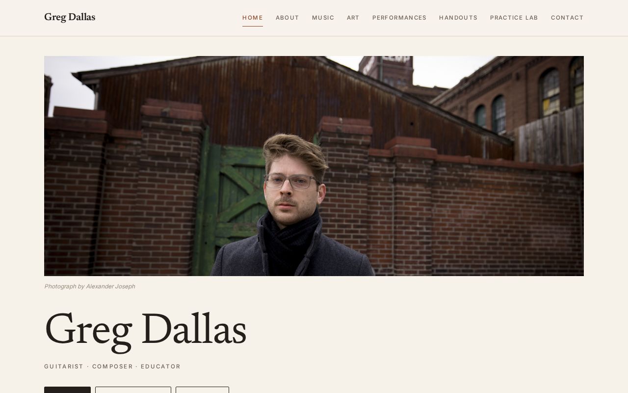 Preview of Gregdallas Site