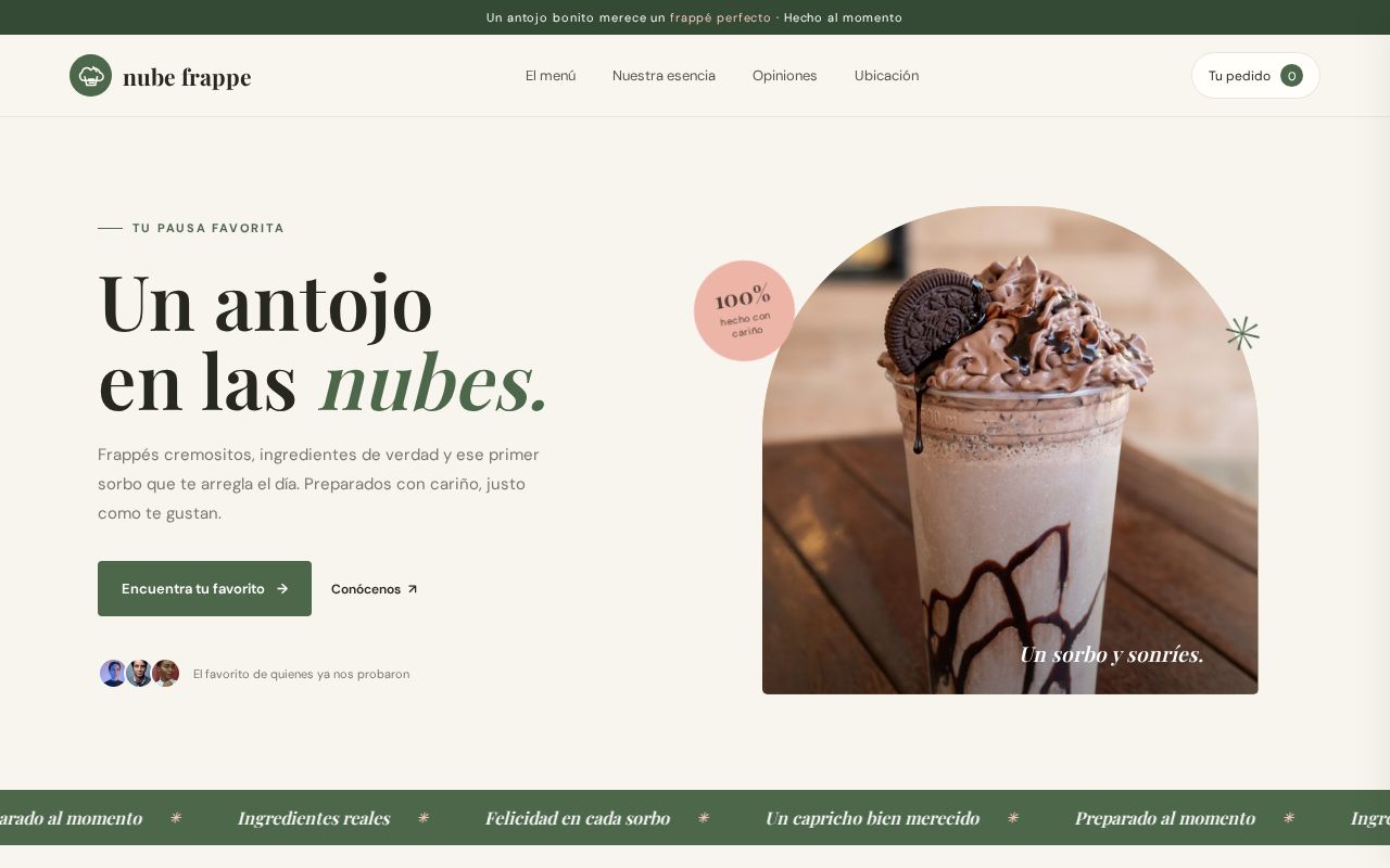 Preview of Nube Frappe