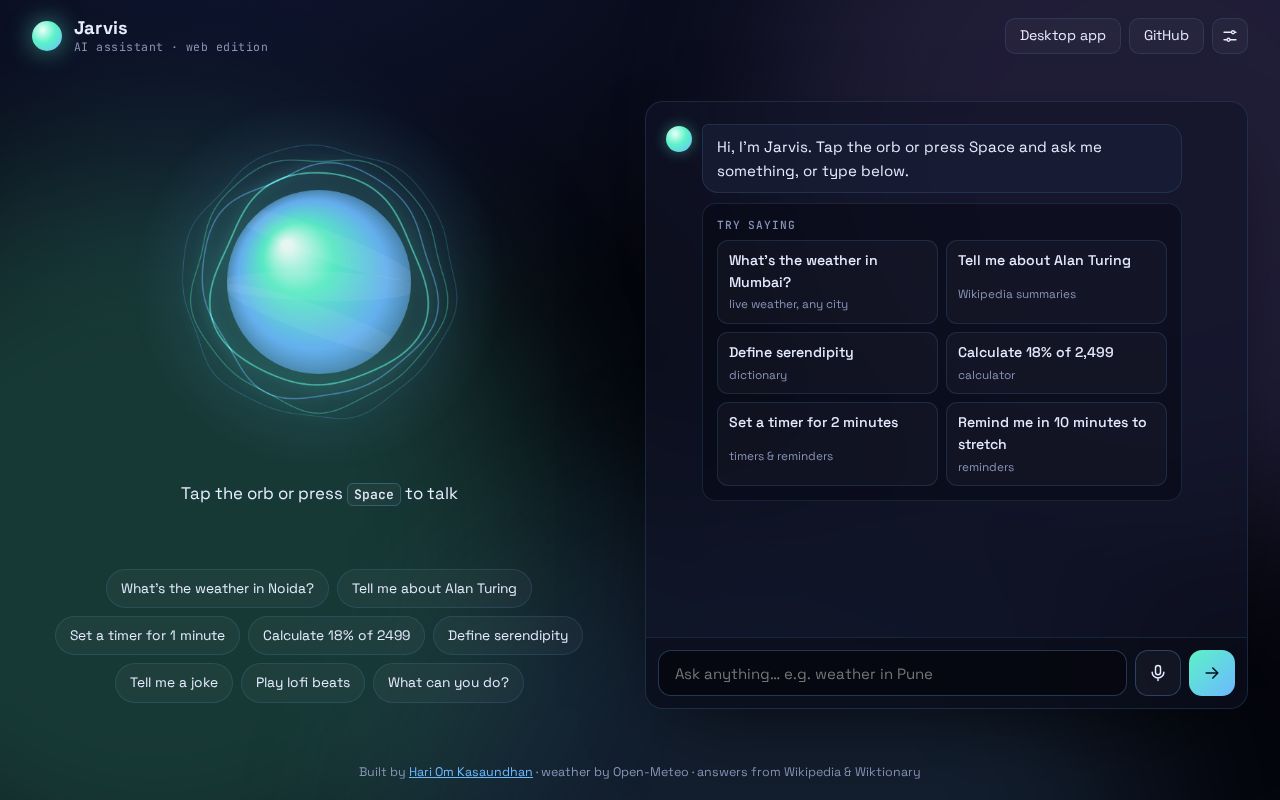 Preview of Ai Desktop Assistant