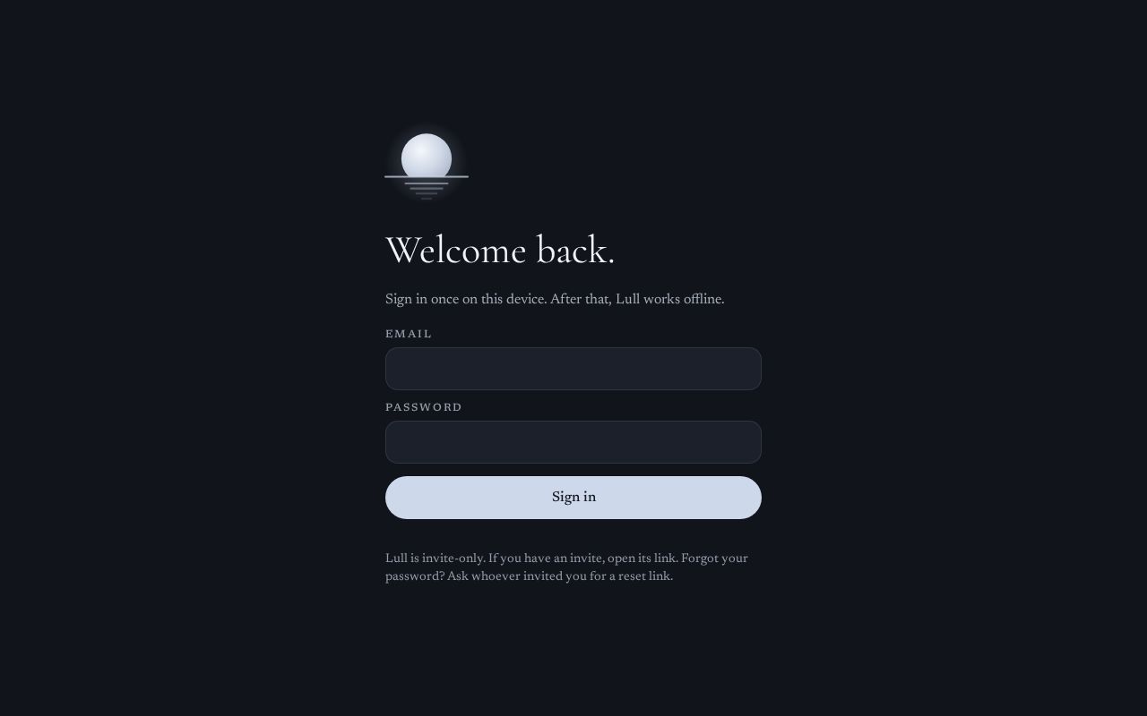 Preview of Lull Project