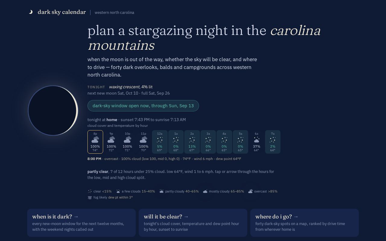 Preview of Dark Sky