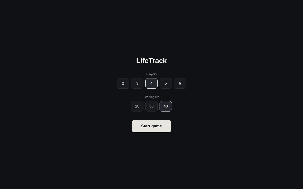 Preview of Lifetrack