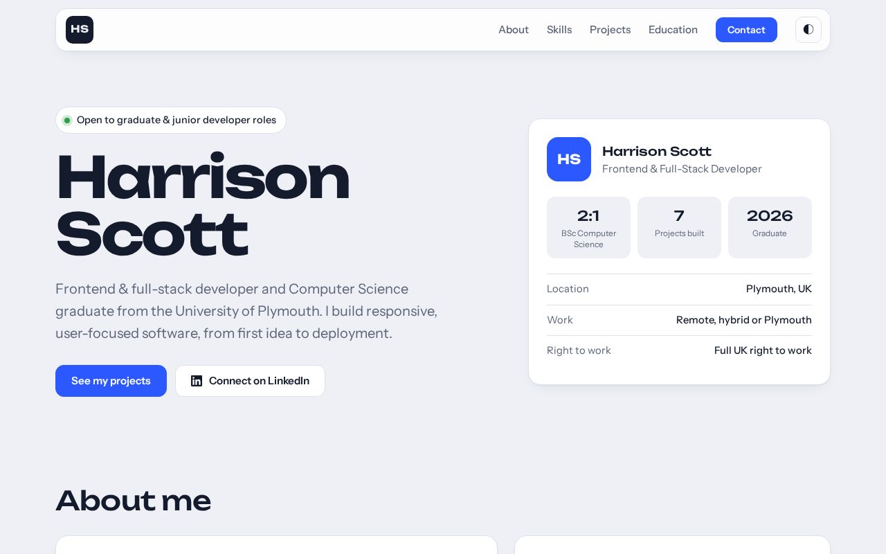 Preview of Harrisonscott9970 Github Io