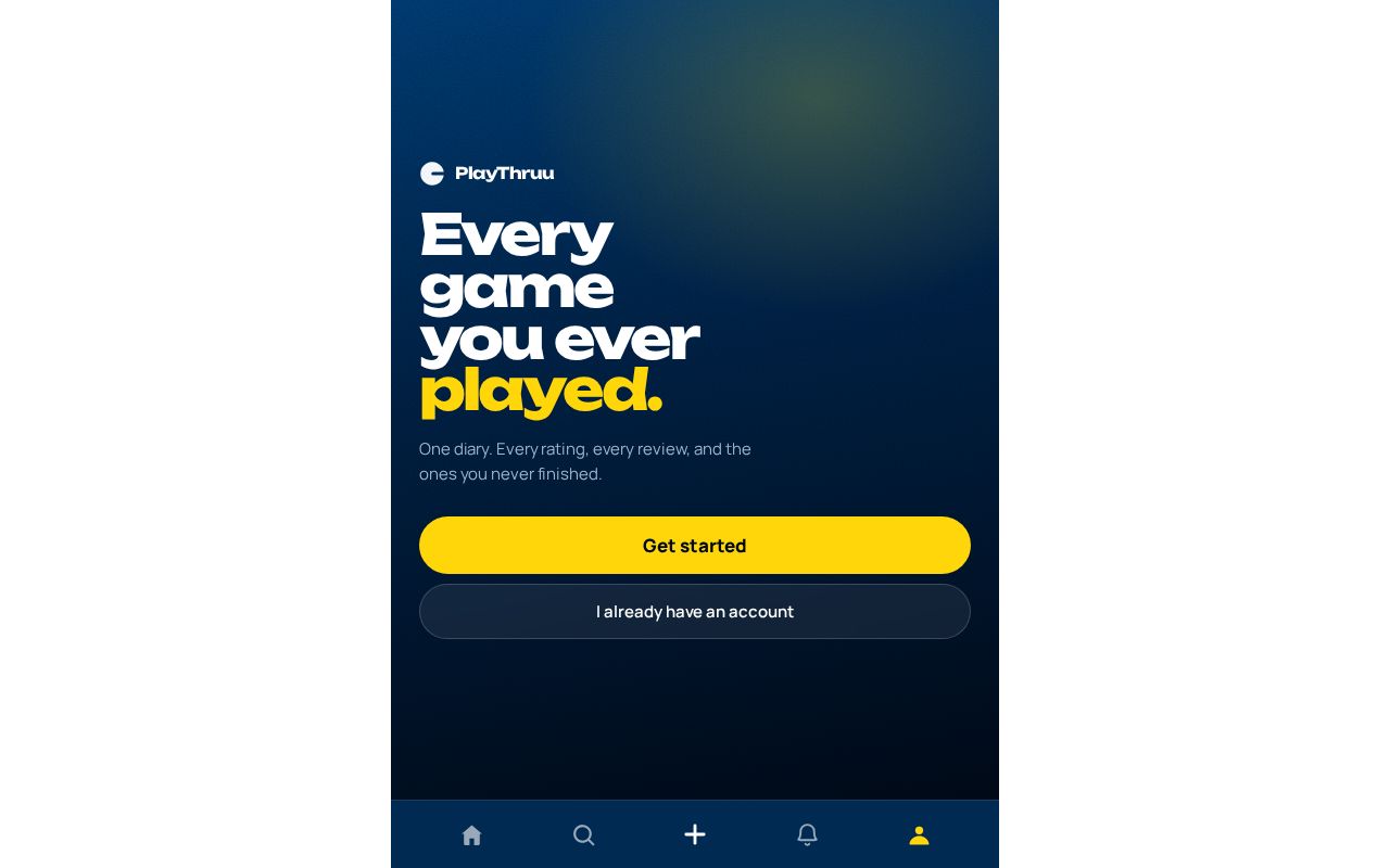 Preview of Playthruu App