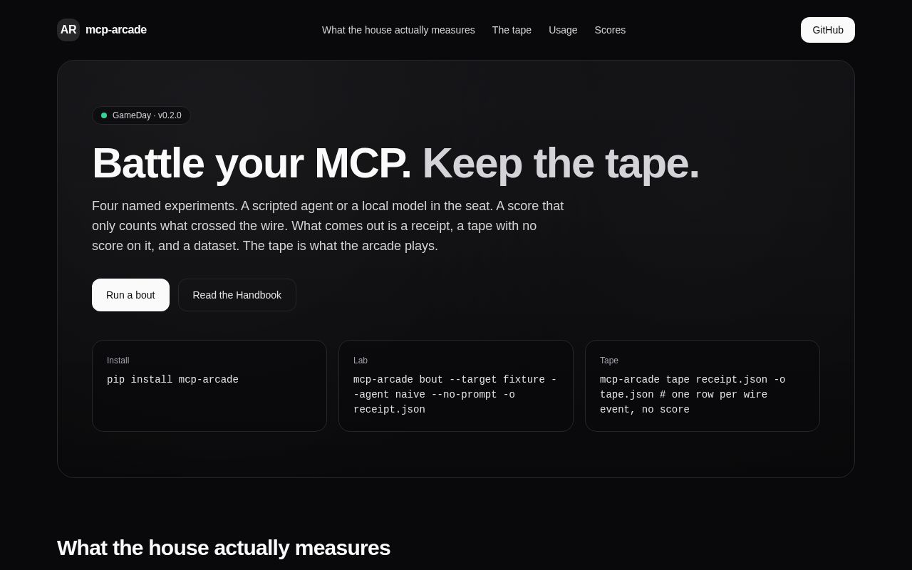 Preview of Mcp Arcade