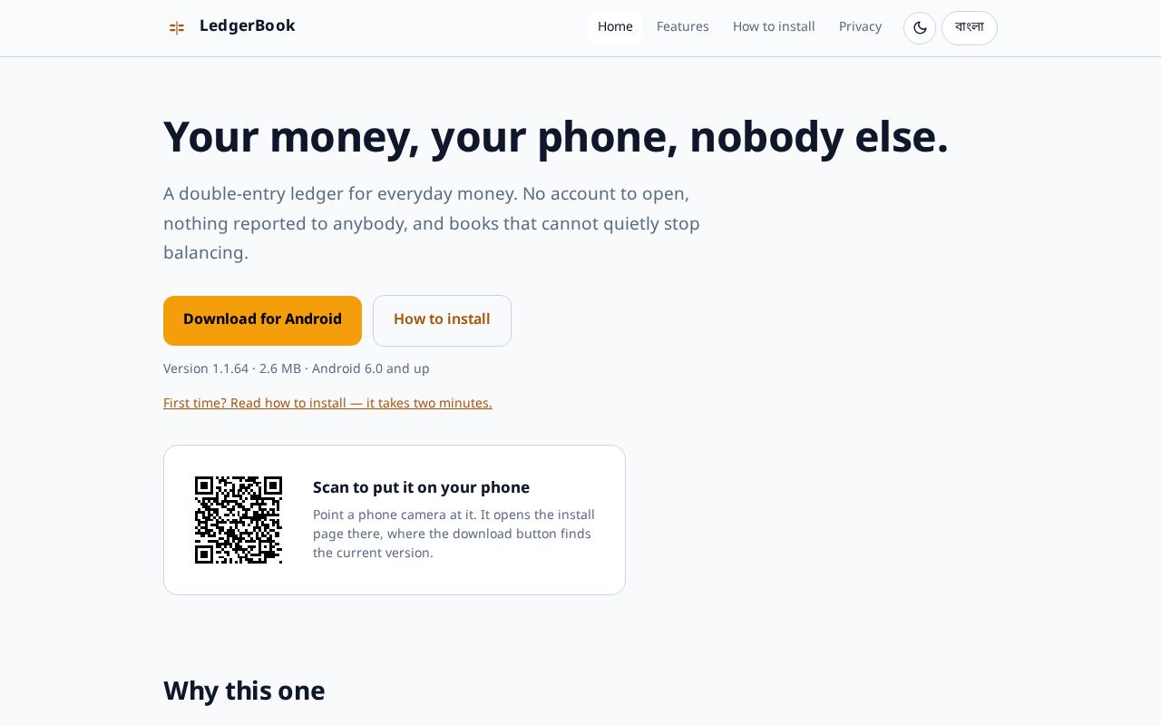 Preview of Ledgerbookapp Github Io