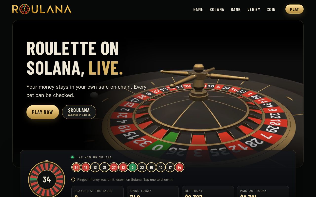 Preview of Roulana