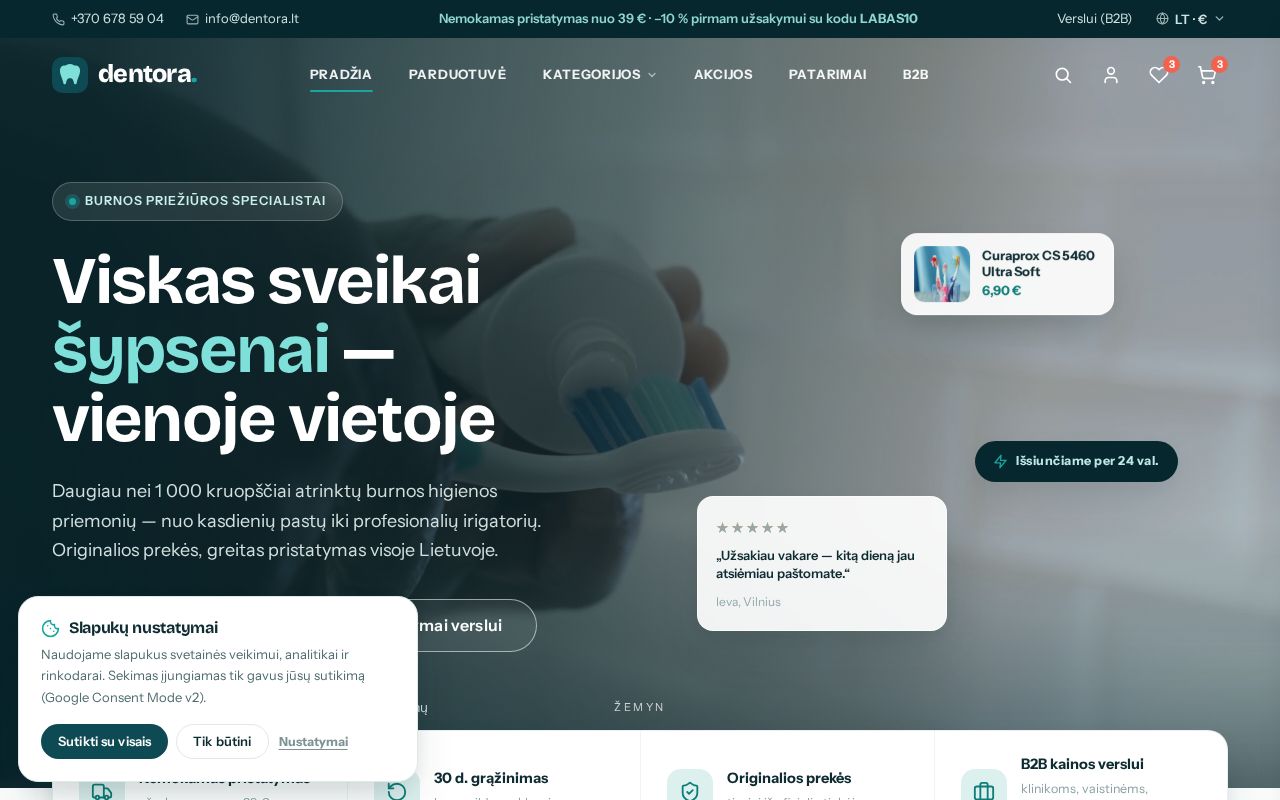 Preview of Dentorademo