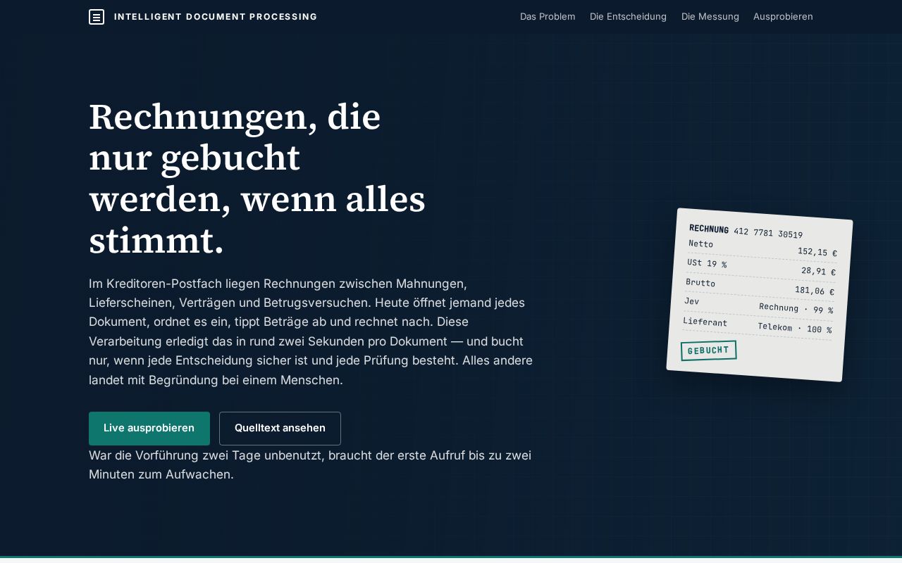 Preview of IntelligentDocumentProcessing