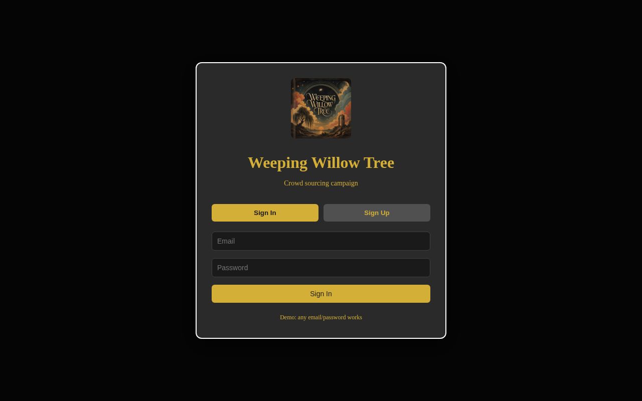 Preview of Crowdfunding Planning Tool