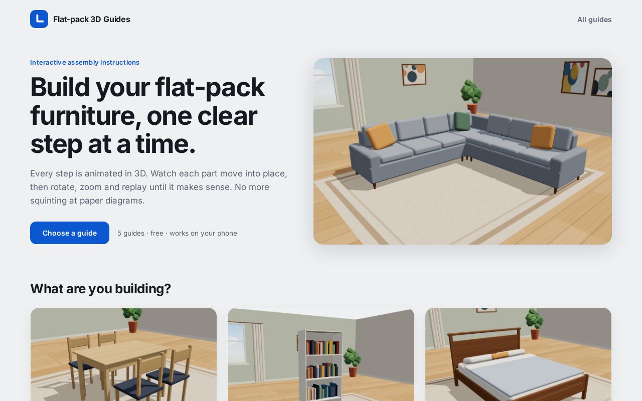 Preview of Flat-pack Assembly