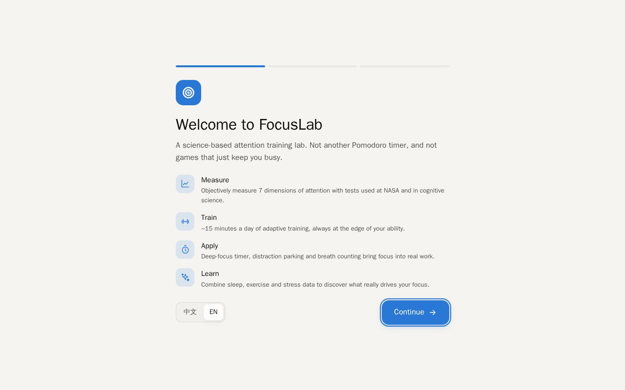Preview of Focuslab