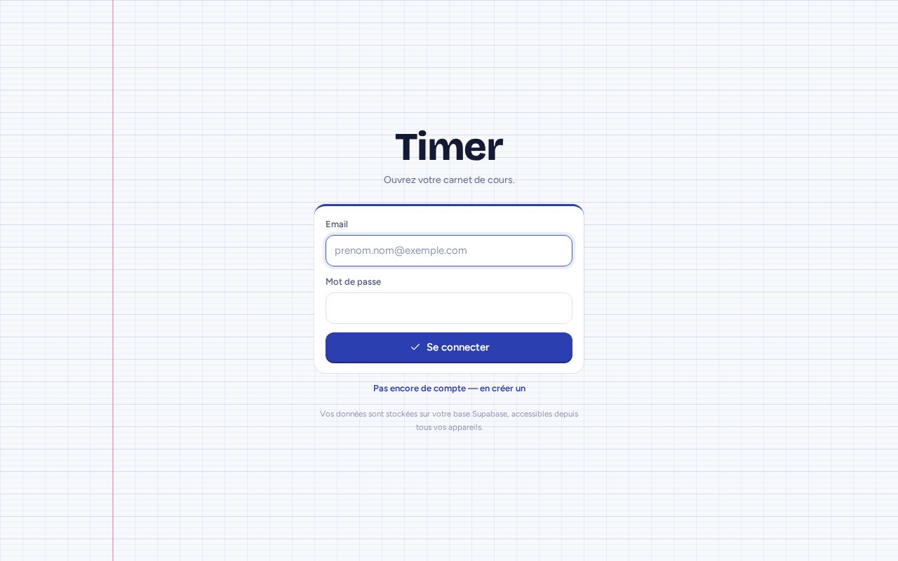 Preview of Timer