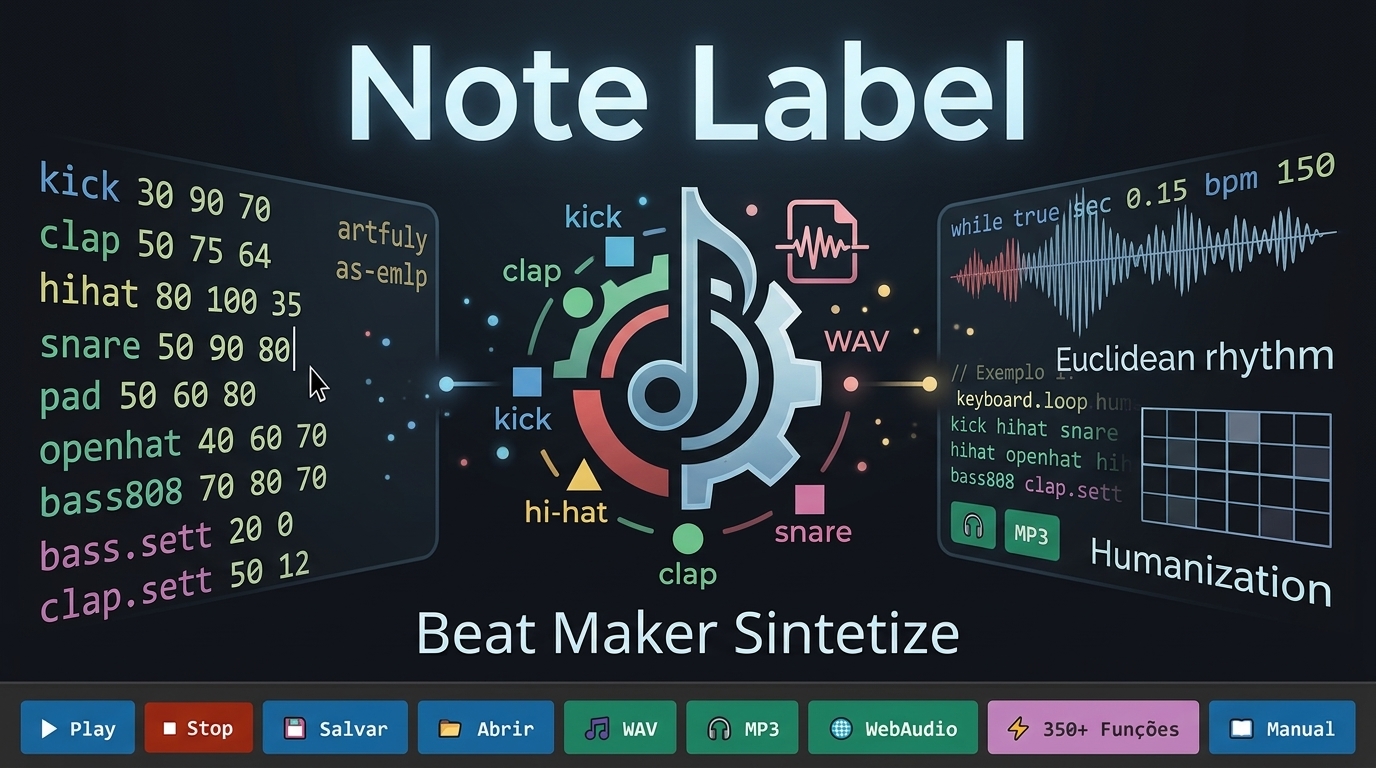 Preview of Note labell (Beat Maker sintetize)