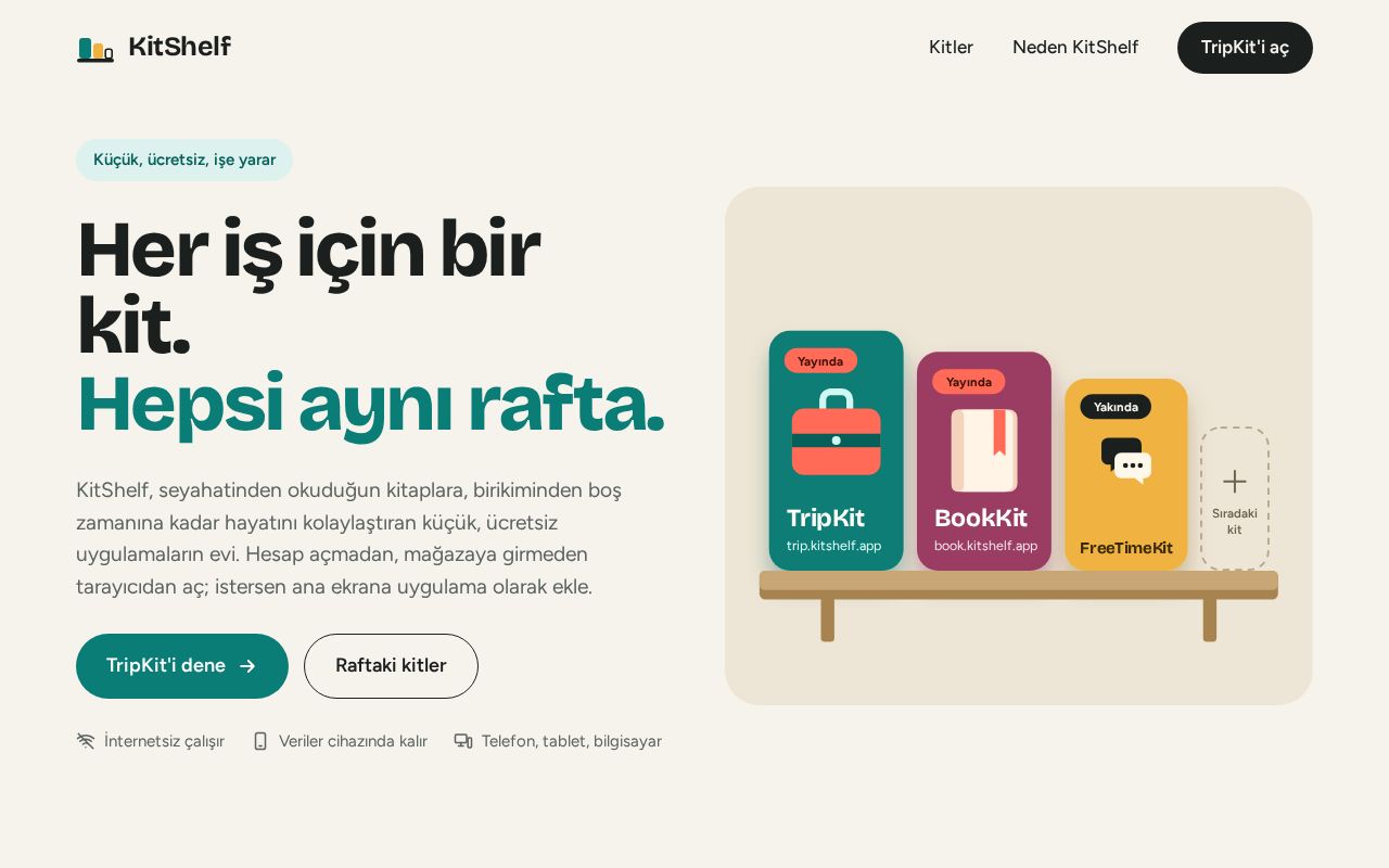 Preview of Kitshelf Site