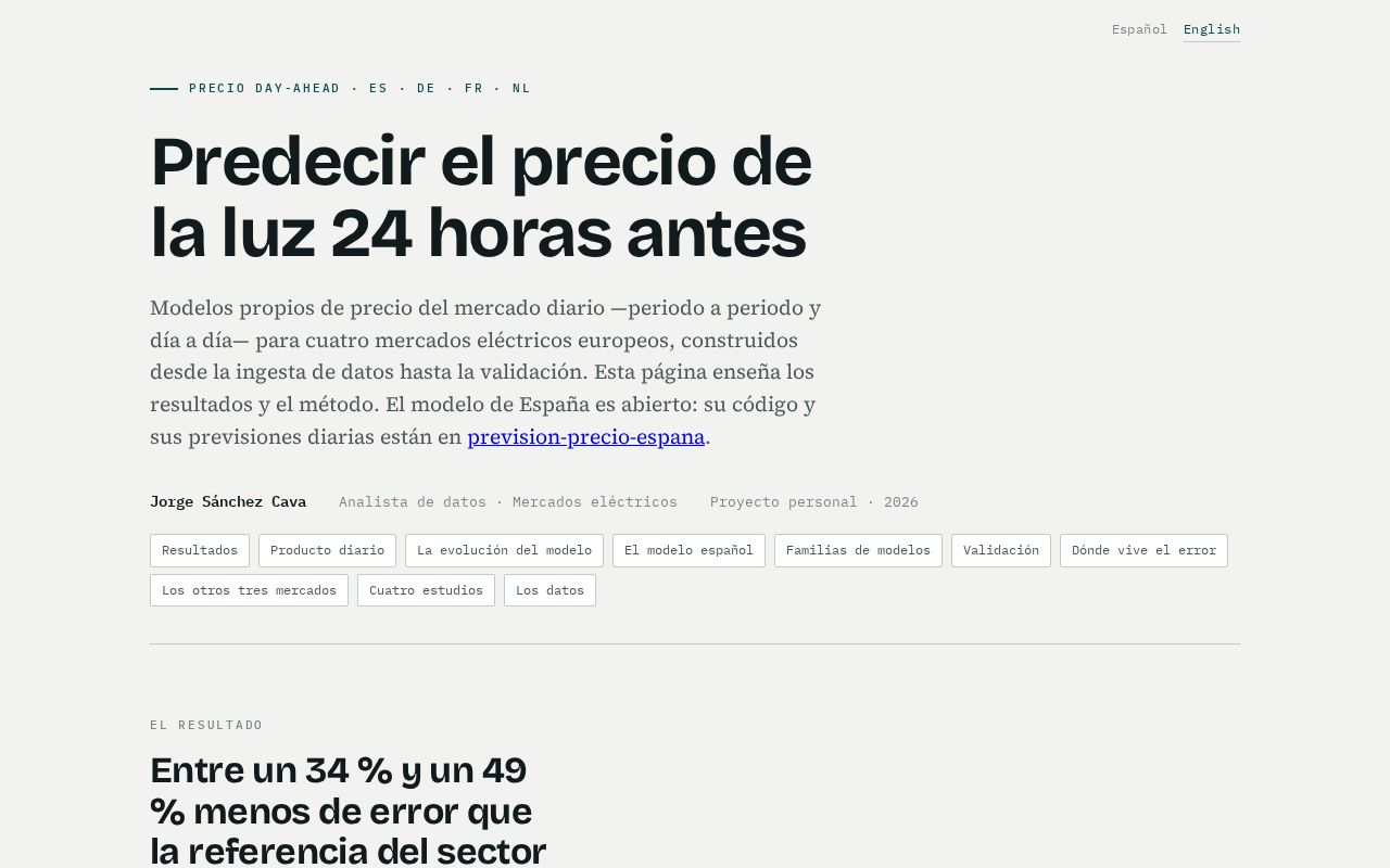 Preview of Mercado Diario