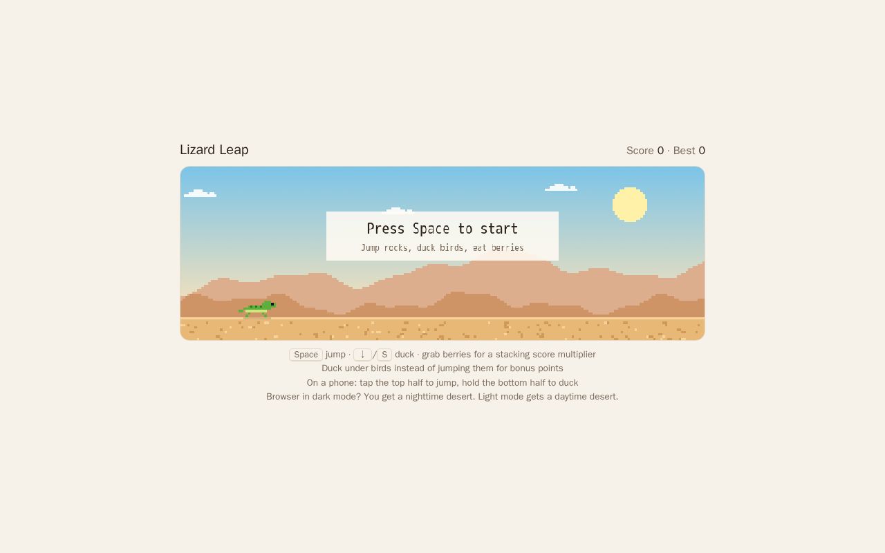 Preview of Lizard Leap