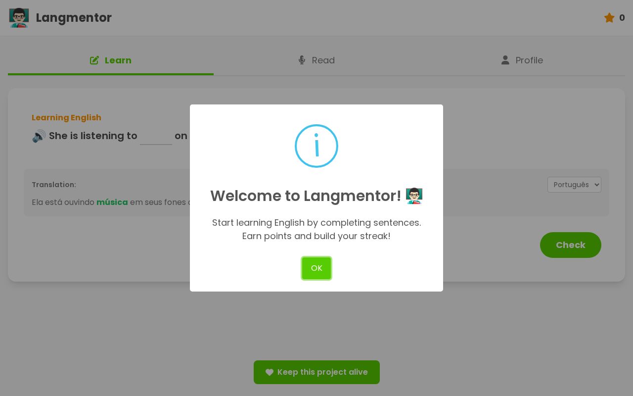 Preview of LangMentor